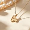Trendy Modern Minimalist 26-Letter Cute Design Necklace