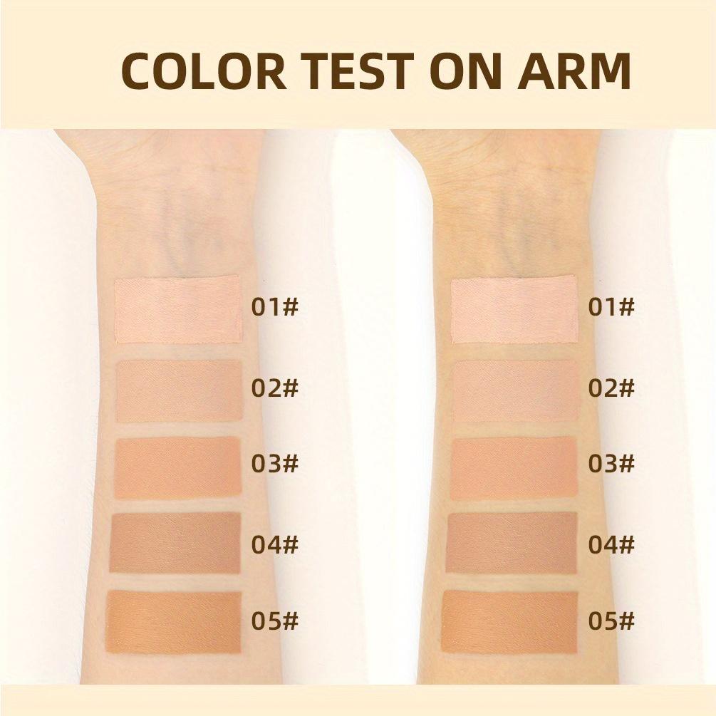 Liquid Foundation Oil-controlling Concealer Long-lasting Makeup, Waterproof for Dry Skin and Oily Skin, Foundation Cream Makeup
