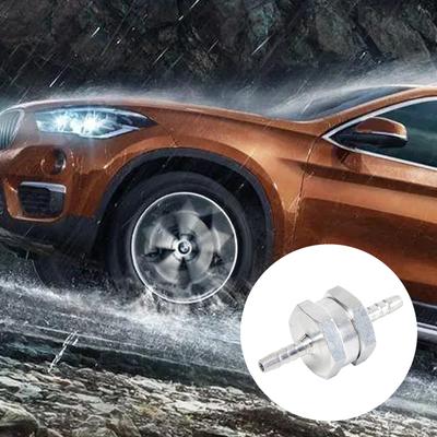 1 ud. Válvulas Unidireccionales de 4 mm Aleación de Aluminio Combustible Válvula Antirretorno Accesorios para Coche