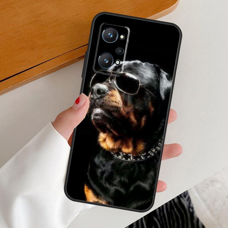 Rottweiler Dog For Realme 15 GT7 Pro GT6 10 11 12 13 14 Pro Plus C65 C67 C63 C61 C51 C53 C35 C75 C55 Case