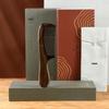 Tan Mujiang Black Sandalwood Comb Gift Box
