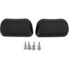 Side Step End Caps, Durable Protective Cover Easy Installation Truck Step End Caps 2PCS Black for Pickup Truck Owners Off-Road Adventures Daily