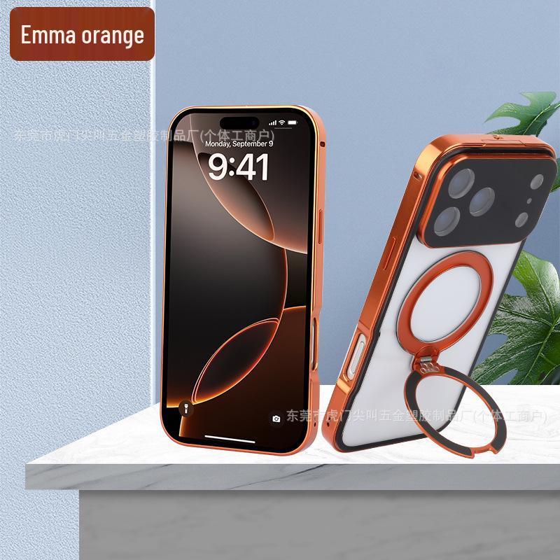 iPhone 17 Pro Max Rotating Metal Snap-on Full Coverage Case Original Rotating Phone Case Manufacturer