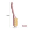 Non-Slip Long Handle Soft Bristle Cleaning Brush 1Pcs Gentle Scrubber for Laundry Shoe Washing Bathtub Tile Cleaning
