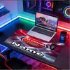 Custom Name Personalized football team Pattern Mousepad, Laptop PC Desk Mat, Decorative Desk Mat for Home Keyboard Pad Gift