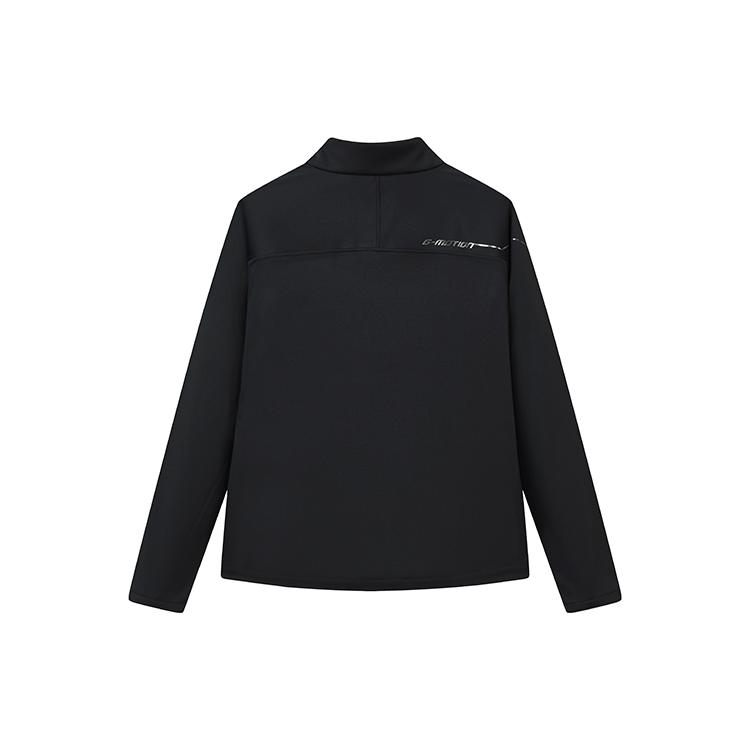 New FILA Athletics Jacket Women's Pitch Black A11W215514FBK