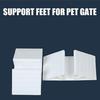 Animal barrier doors, floor brackets, support for doors, with certain restance, suitable for living rooms, area