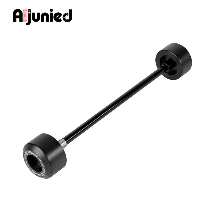 Front Axle Guard Protector BMW CE 04 C400X C400GT Motorcycle Crash Bar Skid Pad Stainless Steel Aluminum POM