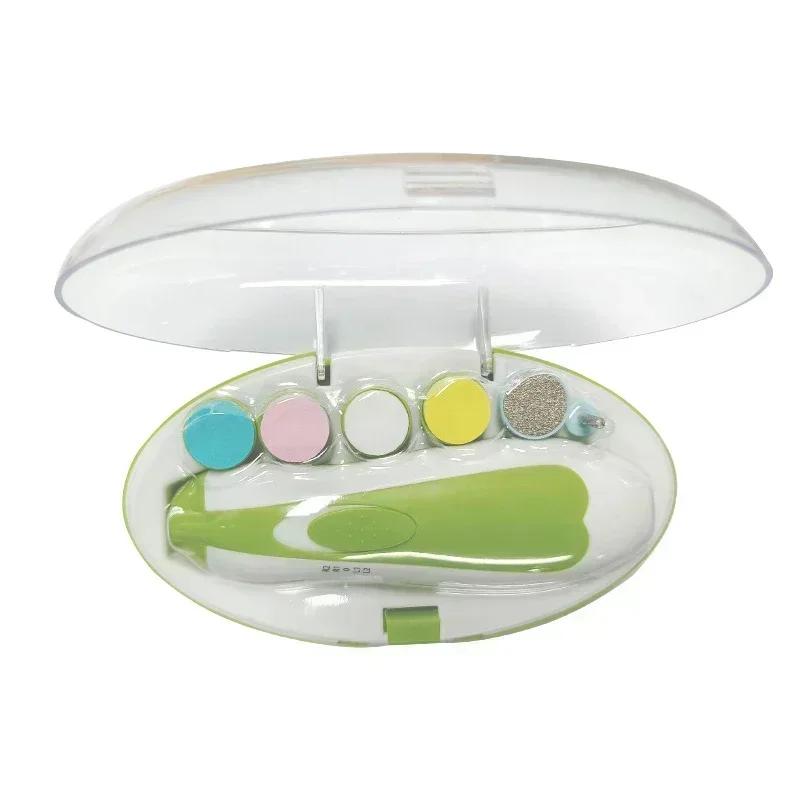 Non-Toxic Electric Baby Nail Trimmer Baby Items Kid Nail Polisher Tool Care Kit Easy To Trim Nail File Newborn Baby Things Bebe Accessorie