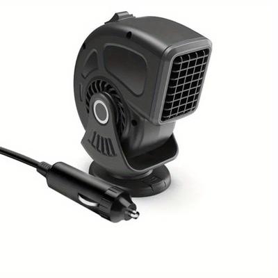 Nuovo 1pc12V/24v Riscaldatore elettrico per auto 150W Riscaldamento rapido Ventola sbrinatore 360° Demister