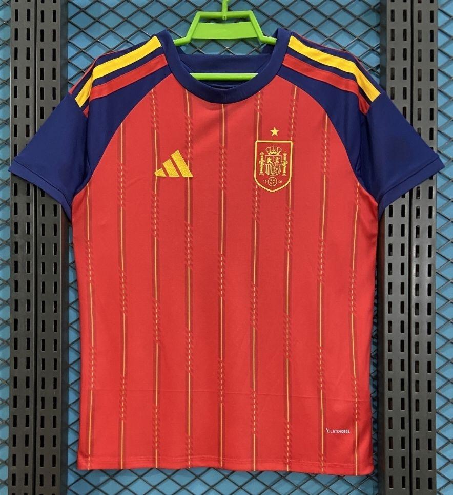 

2026 Іспанія Домашня та Виїзна Футбольна Футболка - La Roja Футболка Чемпіонату Світу XL