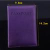 Kobiety Mężczyźni Posiadacz paszportu Faux Leather Travel Paszport Okładka Etui na karty