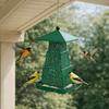 Windproof Wild Bird Feeder Folding Large Capacity Hanging Bird Feeder with Hang Rope Multi-purpose Bird Feeding Station Outdoor