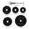 6PCS Multi-purpose Circular Saw Blade High-speed Steel Metal Cutting Blade  Precision Cutting