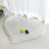 Simple Heartshaped Silk Plush Rug With Soft Texture For Living Room And Bedroom Decor