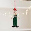 1 Pc Christmas Angel Elf Doll Christmas Tree Ornament Plush Elf for Boys and Girls, for Holiday Parties