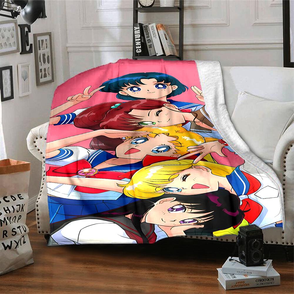 1Pc Magical Guardian Angel Blanket For Couch Bed Plush Cozy Fuzzy Blanket Super Soft Warm Blankets For Fall And Winter 0918244
