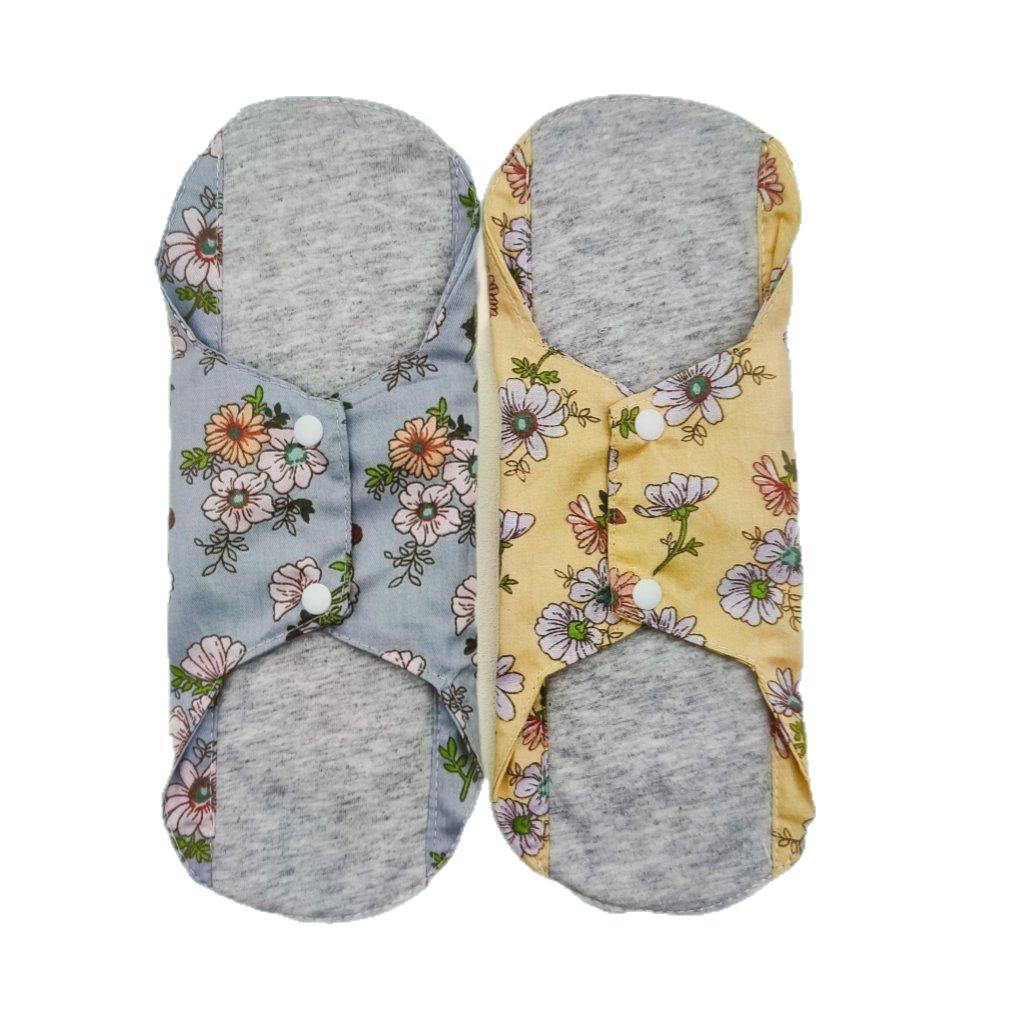 1/5 ks Graphene Antibakteriální Omyvatelné Bavlněné Hygienické Vložky - Měkké, Prodyšné a Absorpční pro Únik Moči.