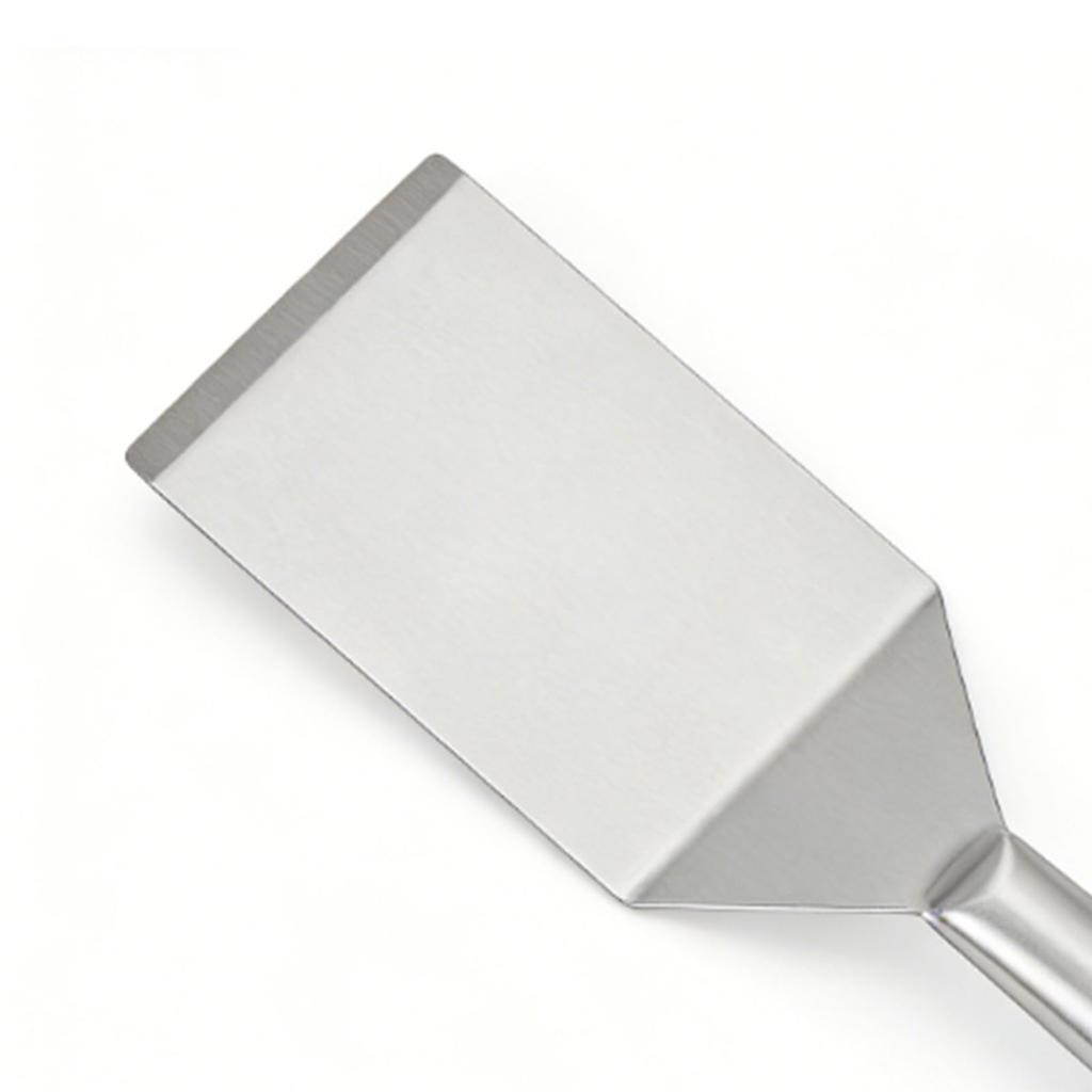 Steak Frying Spatula Stainless Steel Restaurant Turner for Cooking Hamburgers Pancakes Eggs Sandwiches Spatula