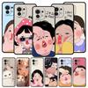 Phone Case For Xiaomi Mi 15 14 14T 13T 12T Pro 12 13 11 Lite 5G 11T X6 X5 Pro Soft TPU Cover Cartoon Funny Boy Girl Couple