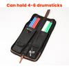 High Quality Add Cotton Drumstick Storage Pouch Large Capacity Waterproof Drumstick Protector Case Portable Drum Sticks Bags