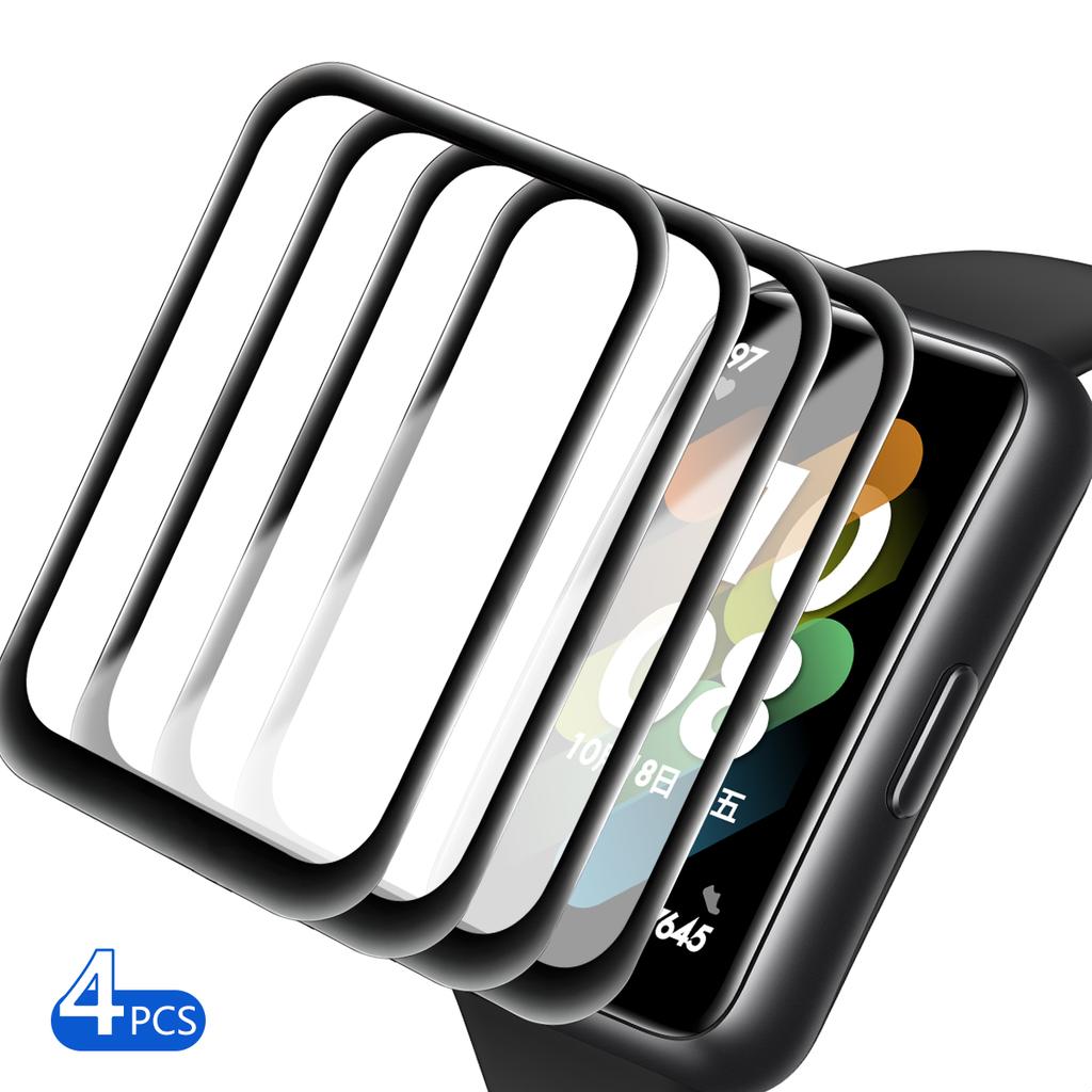 5D Protective Film for Samsung Galaxy Fit 3 Screen Protector Anti-scratch for Galaxy Fit3 Smartwatch Protector (Not Glass)