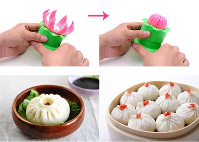 1 stücke Küche DIY Pastry Pie Knödel Maker Chinesische Baozi Form Backen Und Gebäck Werkzeug Gedämpfte Gefüllte Brötchen Machen Form Brötchen maker