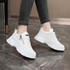 New Autumn, Spring and Summer Breathable Inner Height Increase Thick Sole Solid Color Wear-resistant Breathable Student Board Shoes
