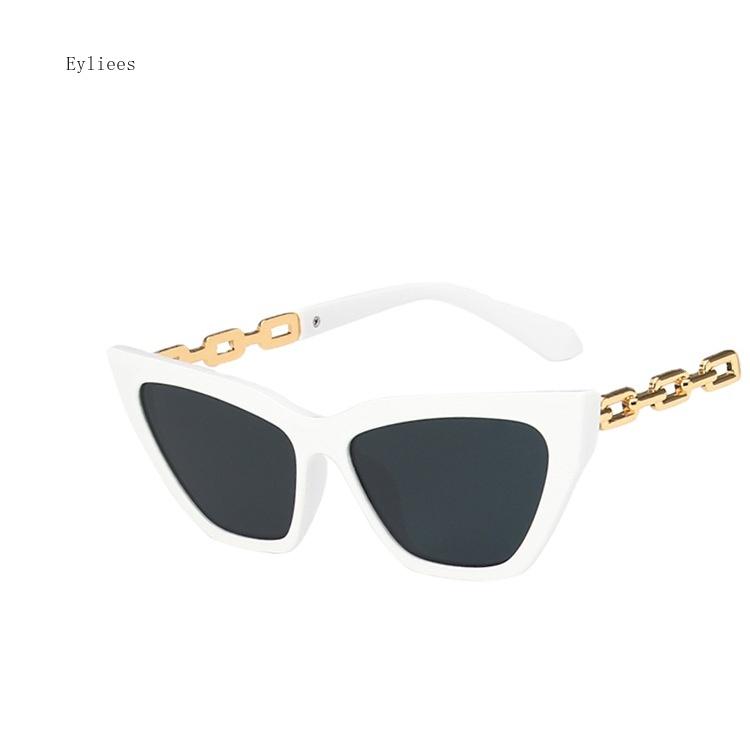 Fashionable Women's Retro Sunglasses Women's Cat's Eye Sunscreen Glasses Luxury Designer Sunglasses UV400 Glasses gafas