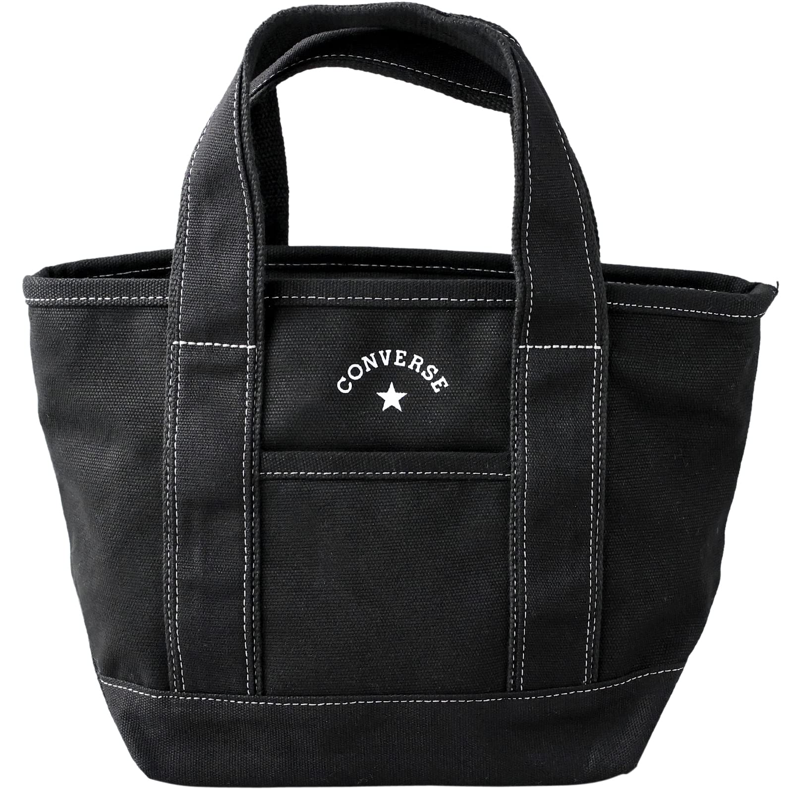 

Converse CHUCK TAYLOR Canvas Mini Tote Bag with dwear and TOKYO All Star All sticker, Men s Women s, (Size Small, Black)