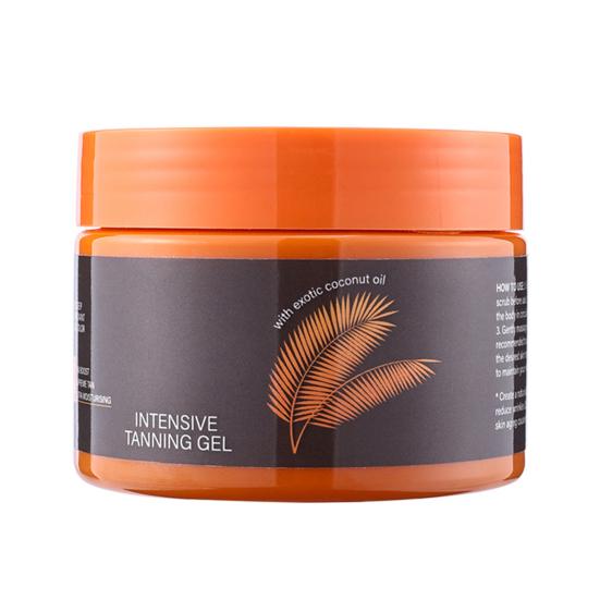 Přírodní krémový gel urychlující opálení 150 ml Intenzivní opalovací gel pro solária Venkovní Nemastný Krémový pro obnovu pokožky pro všechny typy pleti