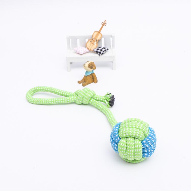 Luxury Heavy Duty Dental Dog Rope Toys Kit for Small Animals Knots Indestructible Eco-Friendly Nylon Puppy Teething Chew Tug Toy