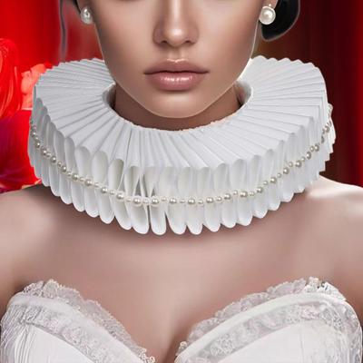 Ruff Halskrage Retro Design Party Clown Cosplay Halsruff