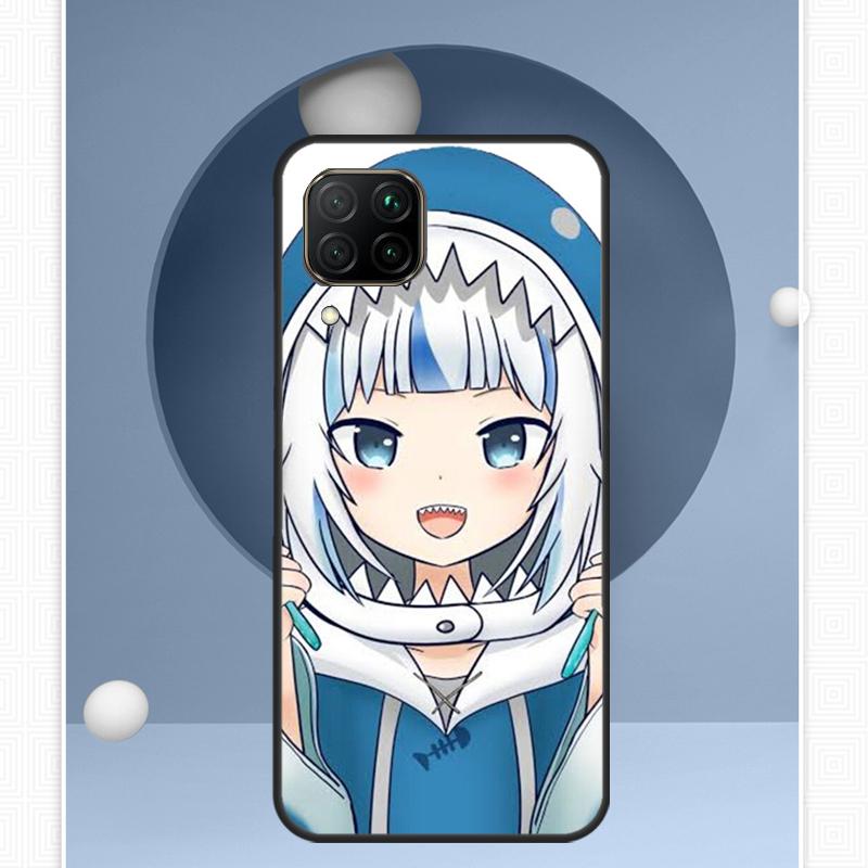 Gawr Gura Hololive Anime For Huawei Nova 12i 12s 11i 8i Y91 Y60 Y70 Y72 Y90 Y61 9 10 SE P20 P40 Lite P30 P60 Pro Case