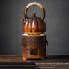 Handun Ceramic Pumpkin Teapot Set with Mini Carbon Stove