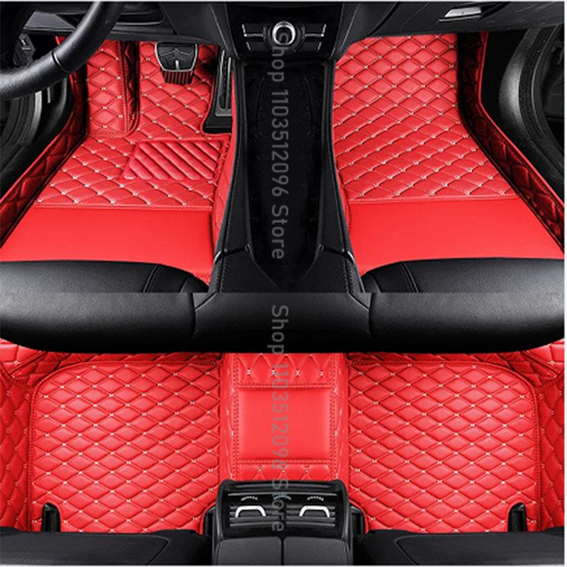 Custom High Quality Car Floor Mat for Toyota Highlander 5 Seat Hybrid 2025-2025 Vios  Anti Dirty Durabler Leather Carpet