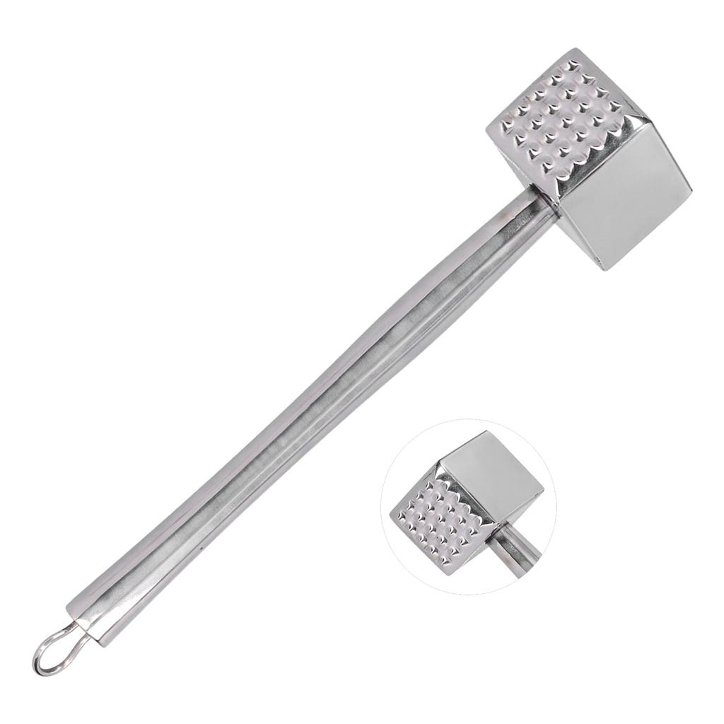 Fleischhammer Schwerlast Steak Lockerer Hammer mit Rutschfestem Edelstahlgriff Küchenwerkzeug