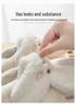 Women's Winter 2026 Cotton Plush Rabbit Fur Slippers - Indoor Home Style