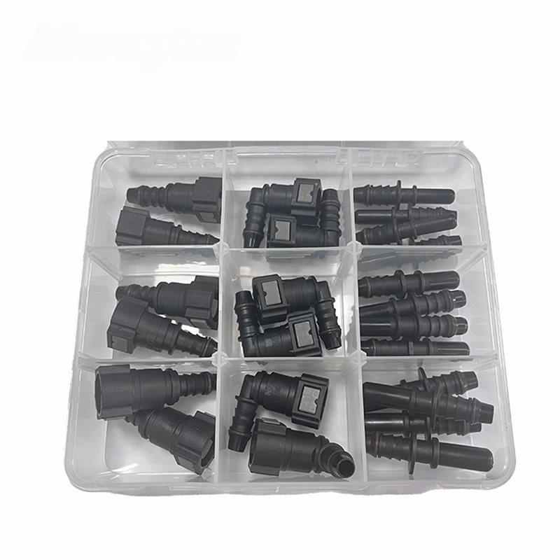 Diesel Oil Hose Replacement Connectors 7.89/9.49/9.89Mm Universal Fuel Line Quick Repair Kit ID8 800-596 Car Parts