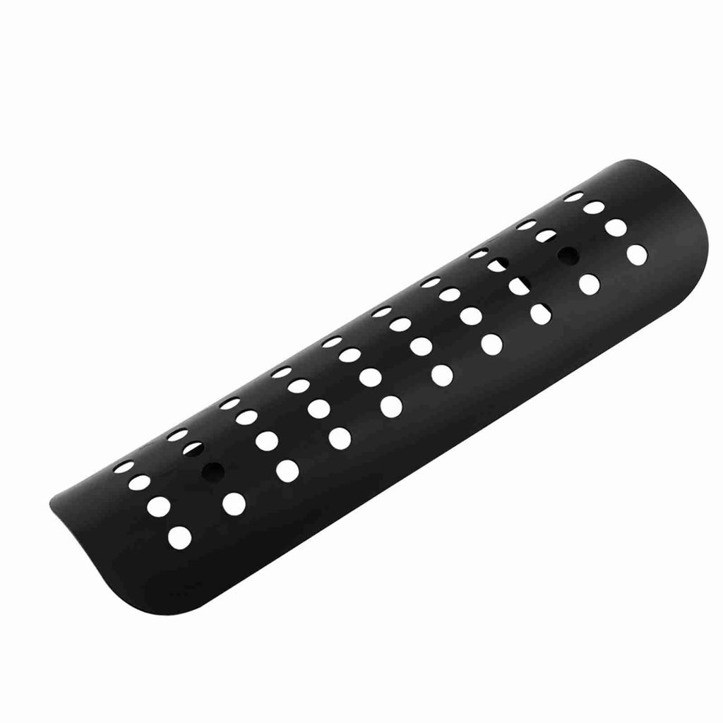 Motorcycle Hole Ht   Straight Exhaust Pipe Cover Black