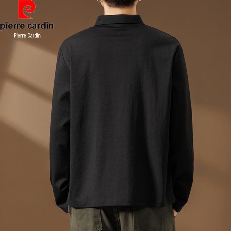 Pierre Cardin Men's Long-Sleeve Polo Shirt