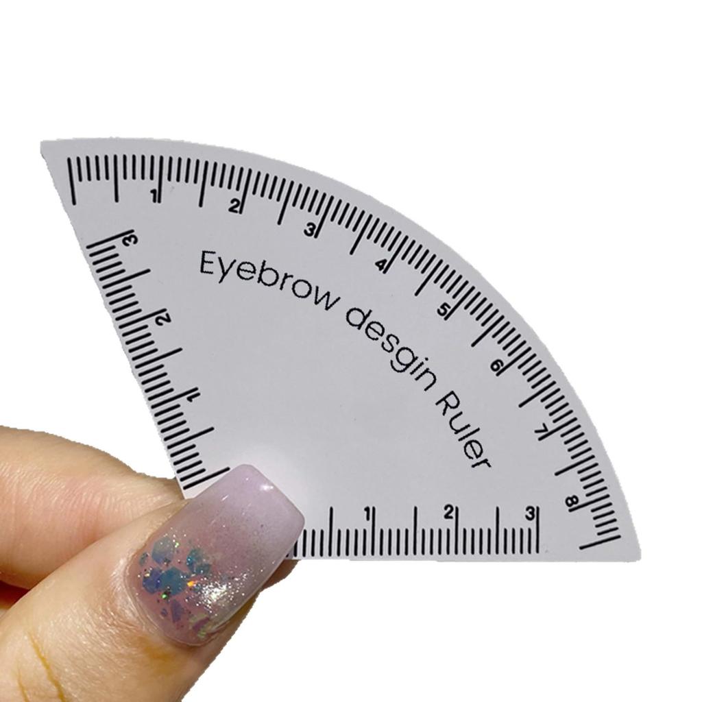 Tattoo Supplies Fast Drawing Eyebrow Design Ruler Microblading Mapping Tool Shaping Permanent Makeup Drawing Guide Ruler
