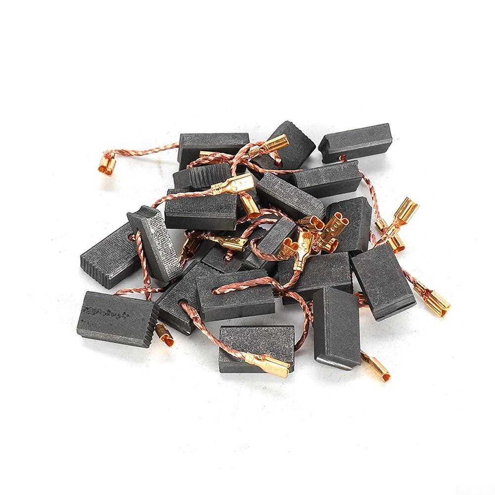 Angle Grinder Carbon Brushes 5*10*15mm 20Pcs Motor Carbons