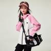 Girls' Princess Colorblock Windbreaker Jacket
