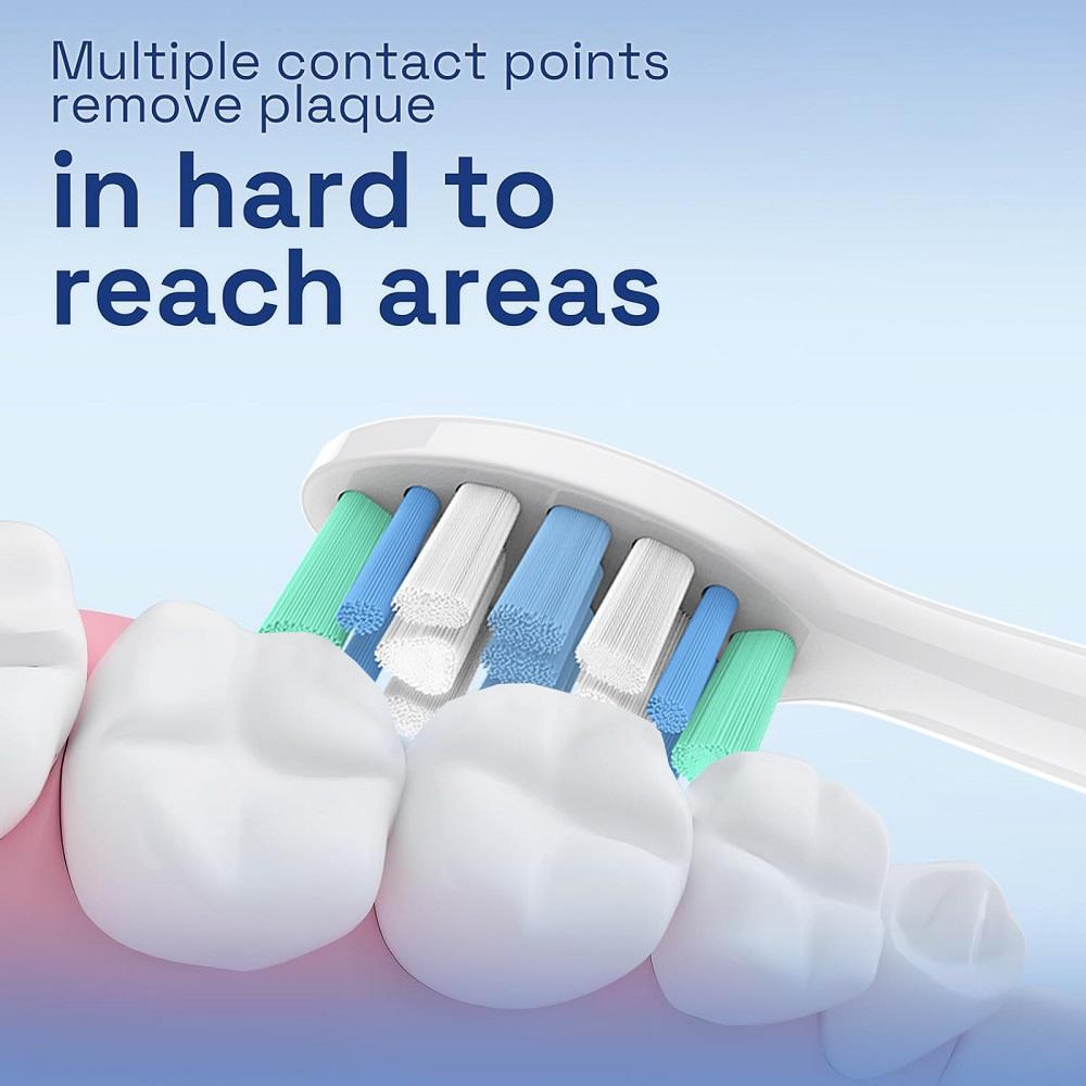 Replacement Toothbrush Heads Compatible with Philips Sonicare Soft Replacement Electric Brush Head 4100 6500 6100 7500 5300 1100
