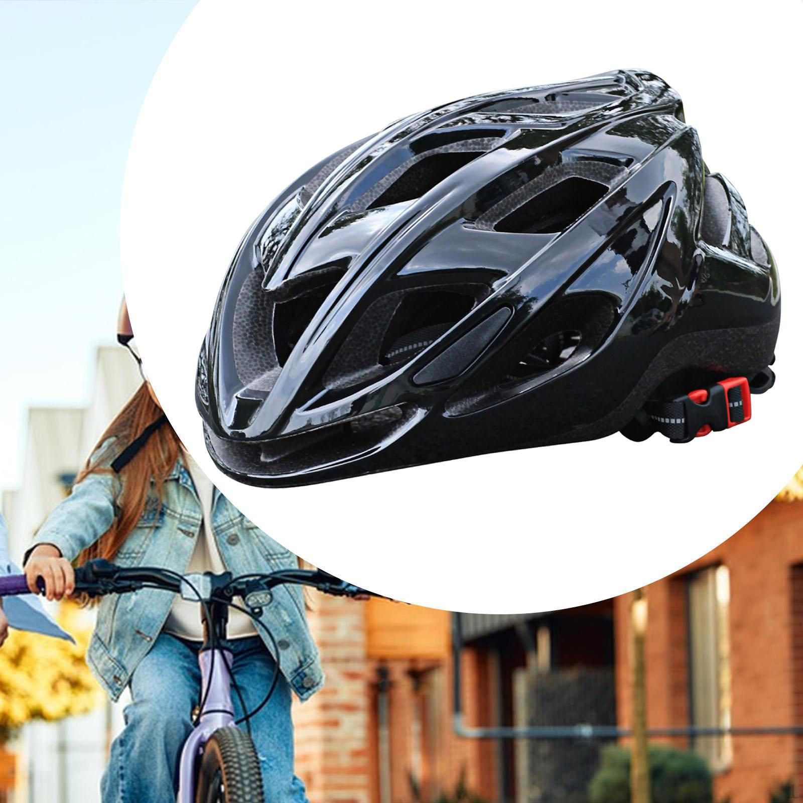 

Bike Adjustable Lightweight for Biking Riding Roller Skating Black