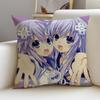 Hyperdimension Neptunia Cushion Cover  Soft Decorative Square Cushion Covers X X Pillowcases for Sofa Couch Home Bedroom