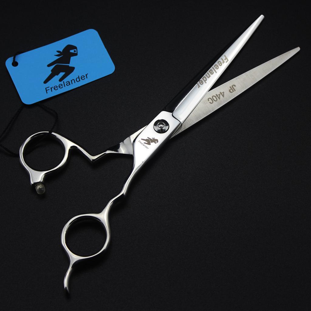 7.0 Inch Freelander 440C Personalized Curved Handle, Hair Scissors, Pet Scissors, Flat Scissors Px