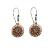 Retro Bohemian Woven Tassel Earrings In Niche Forest Style