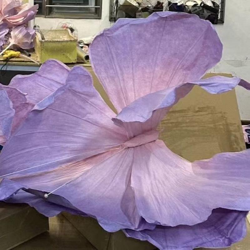 

3D Butterfly Paper Art for Indoor & Outdoor Decor - Meicheng Simulation Crepe Flowers